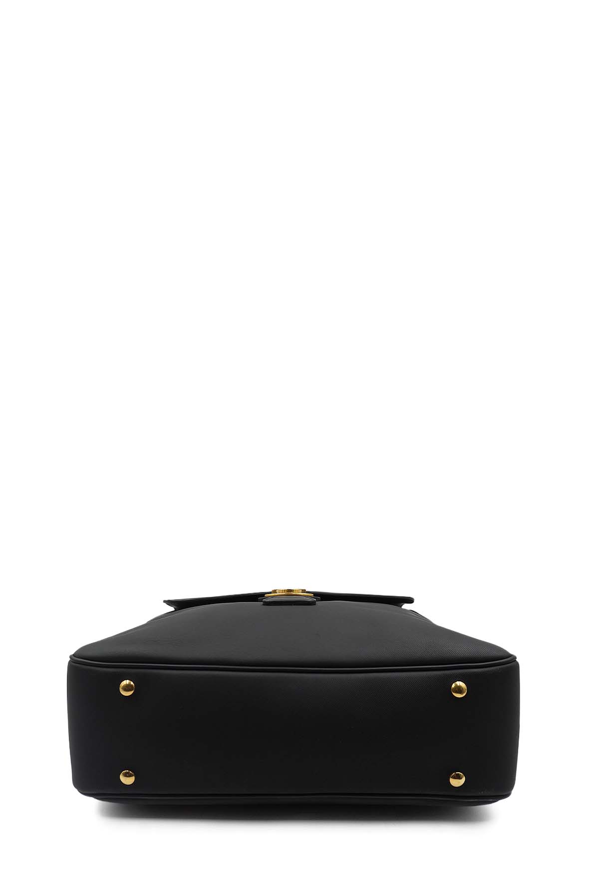 Large DK88 Top Handle Bag Black
