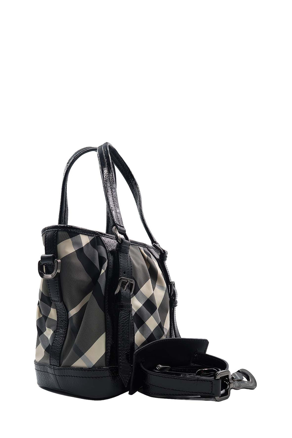 Lowry Beat Check Tote Black