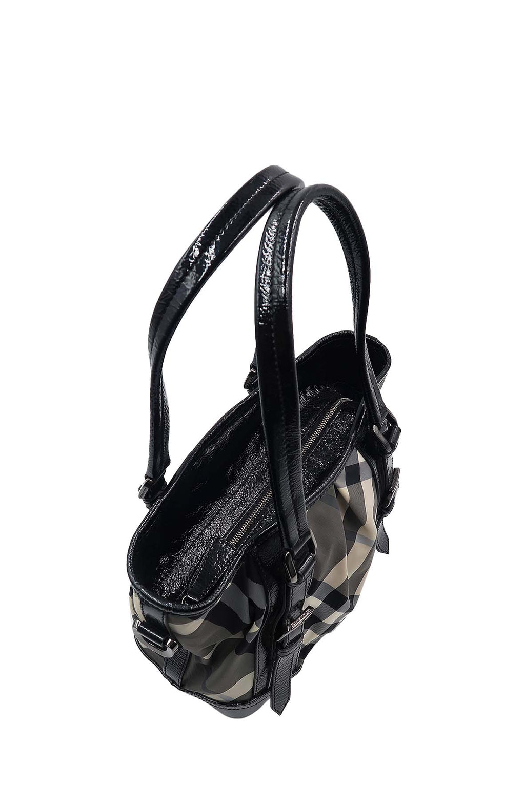 Lowry Beat Check Tote Black