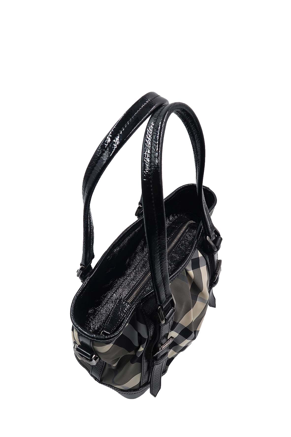 Lowry Beat Check Tote Black