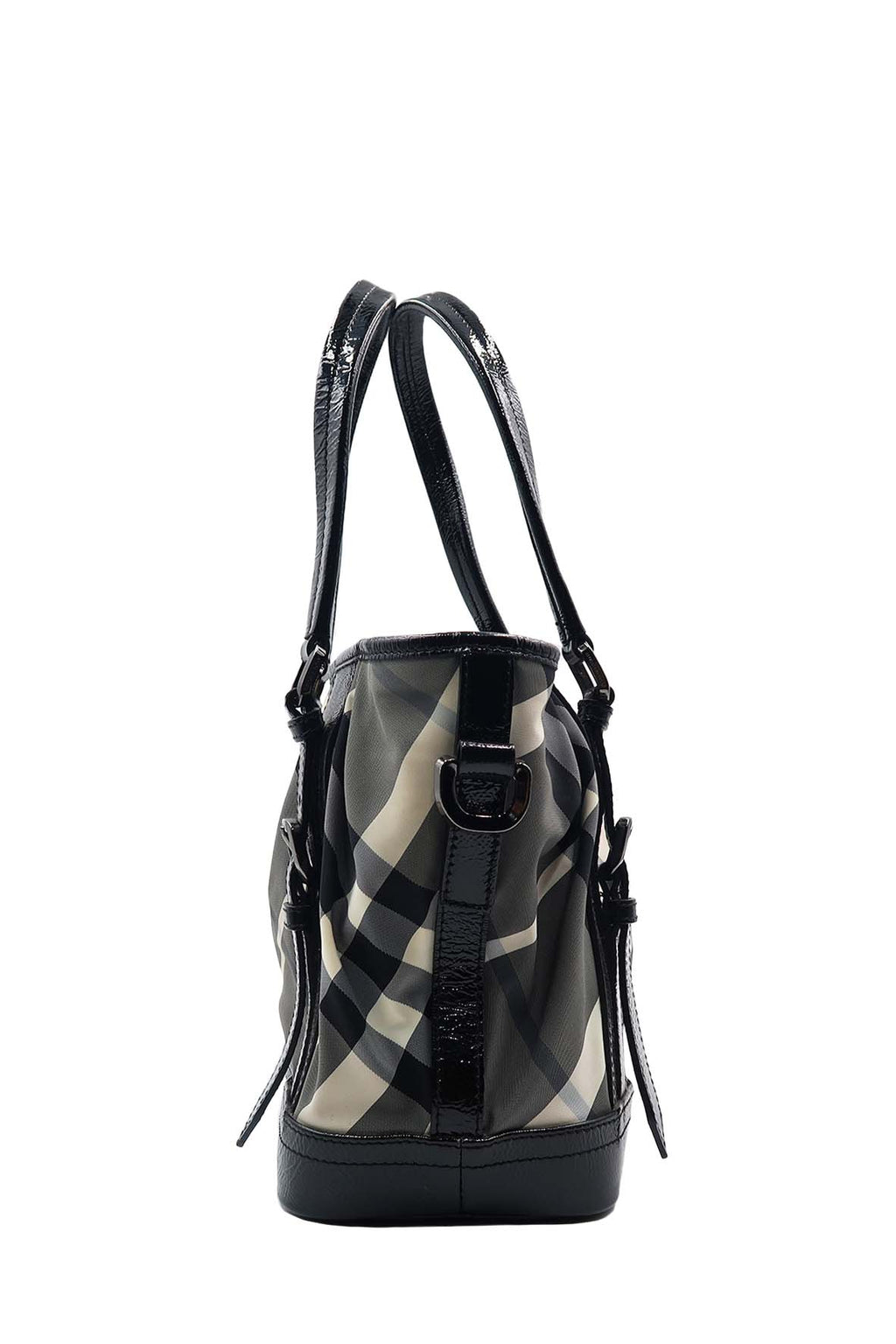 Lowry Beat Check Tote Black