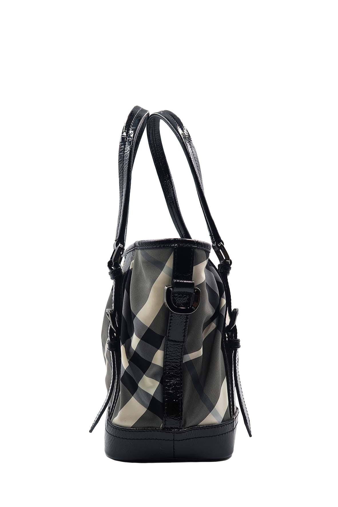 Lowry Beat Check Tote Black
