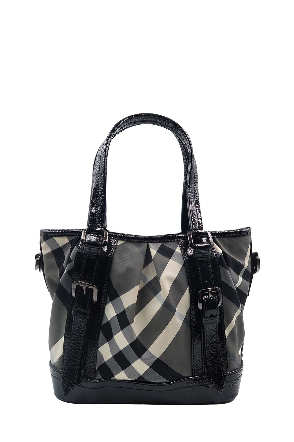 Lowry Beat Check Tote Black