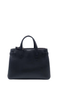 Medium Banner Top Handle Bag Black