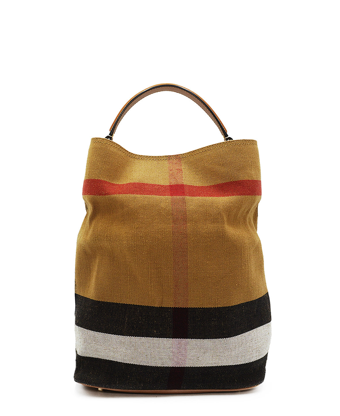 Medium Ashby Hobo Nova Check Canvas and Leather Multicolor
