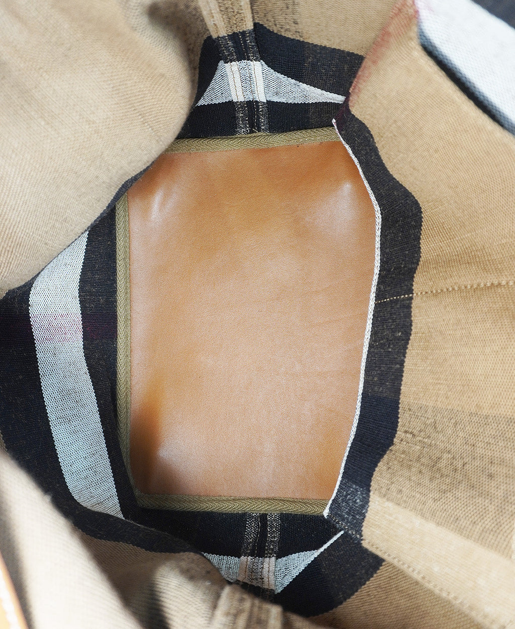 Medium Ashby Hobo Nova Check Canvas and Leather Multicolor