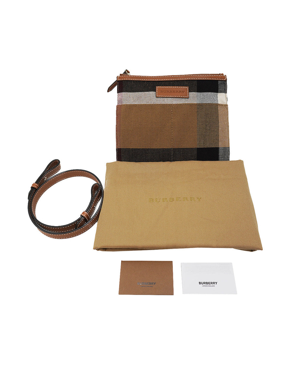 Medium Ashby Hobo Nova Check Canvas and Leather Multicolor