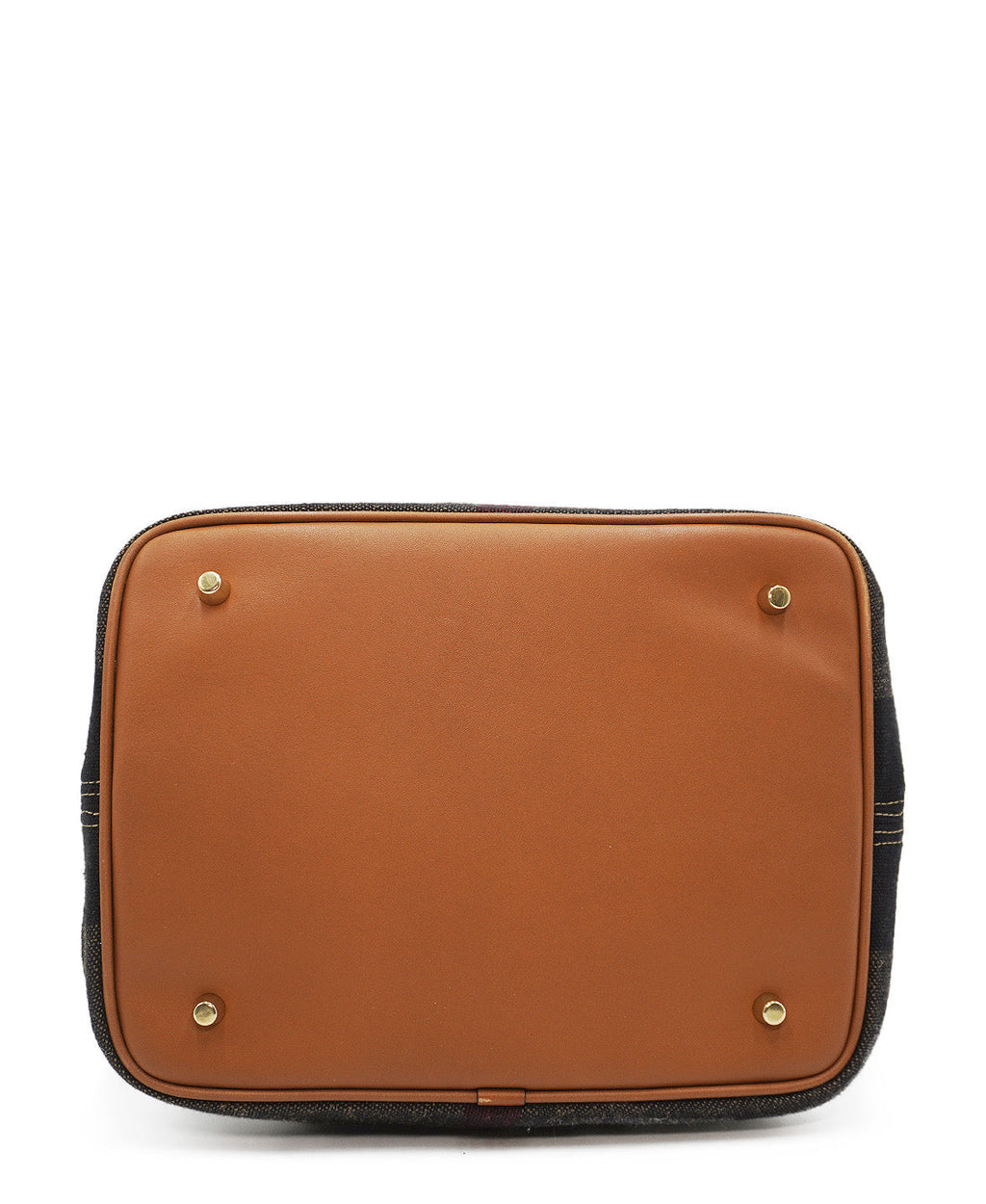 Medium Ashby Hobo Nova Check Canvas and Leather Multicolor