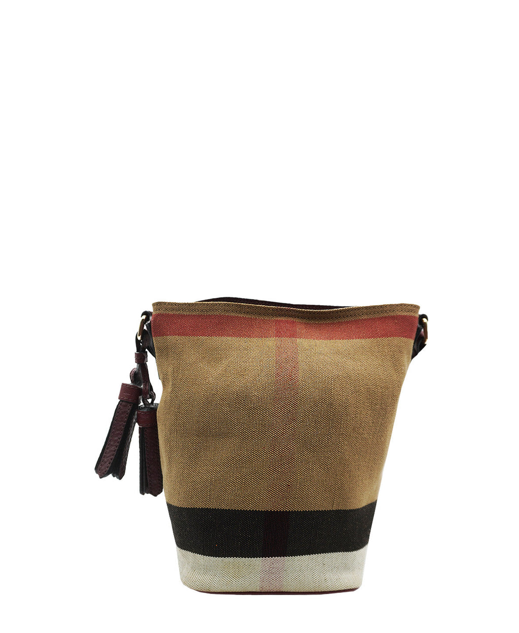 Small Ashby Handbag House Check Canvas Brown, Multicolor