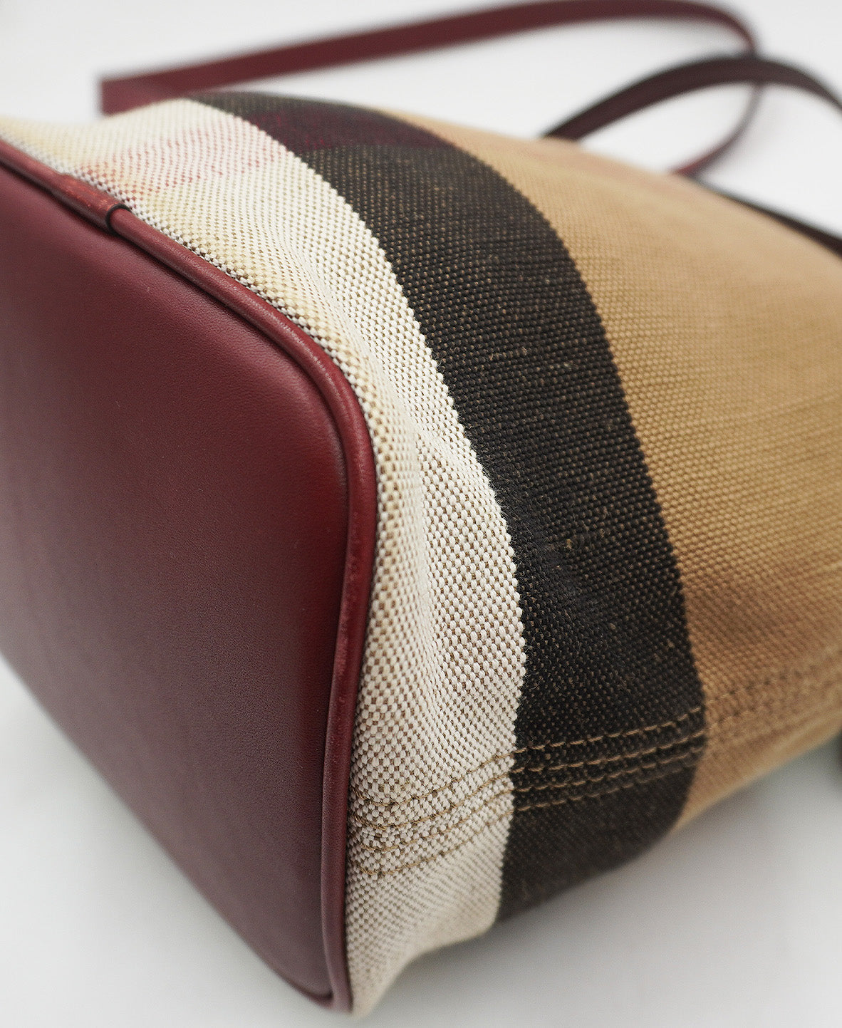 Small Ashby Handbag House Check Canvas Brown, Multicolor