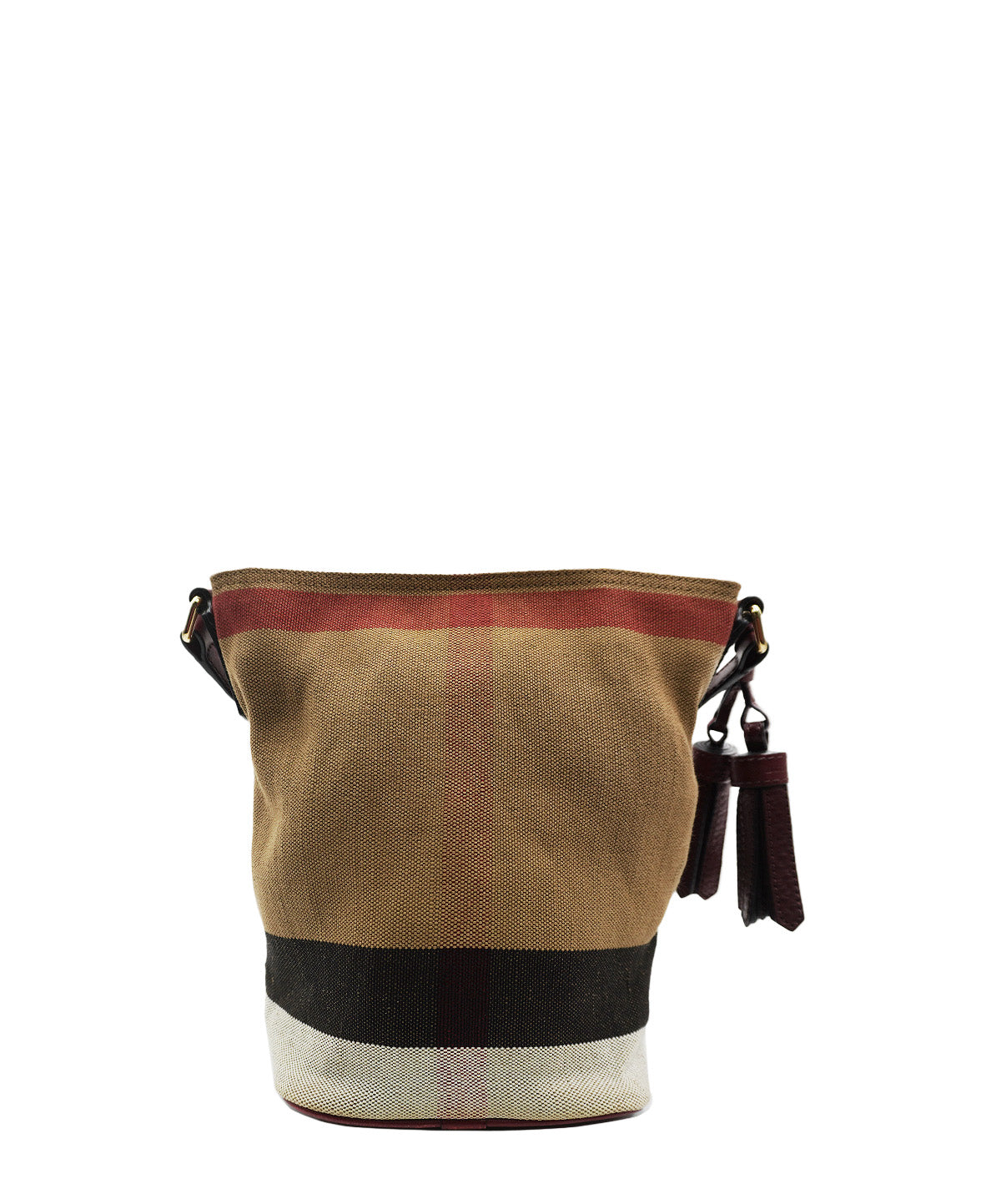 Small Ashby Handbag House Check Canvas Brown, Multicolor