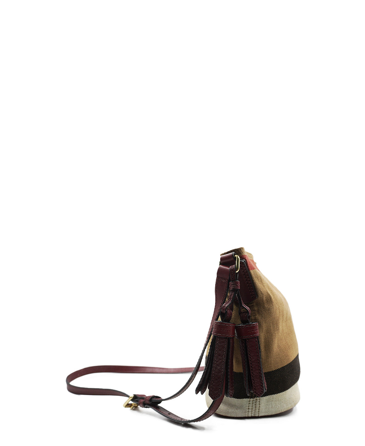 Small Ashby Handbag House Check Canvas Brown, Multicolor