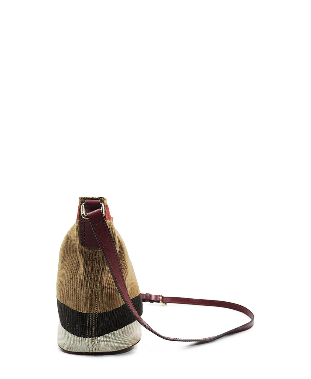 Small Ashby Handbag House Check Canvas Brown, Multicolor