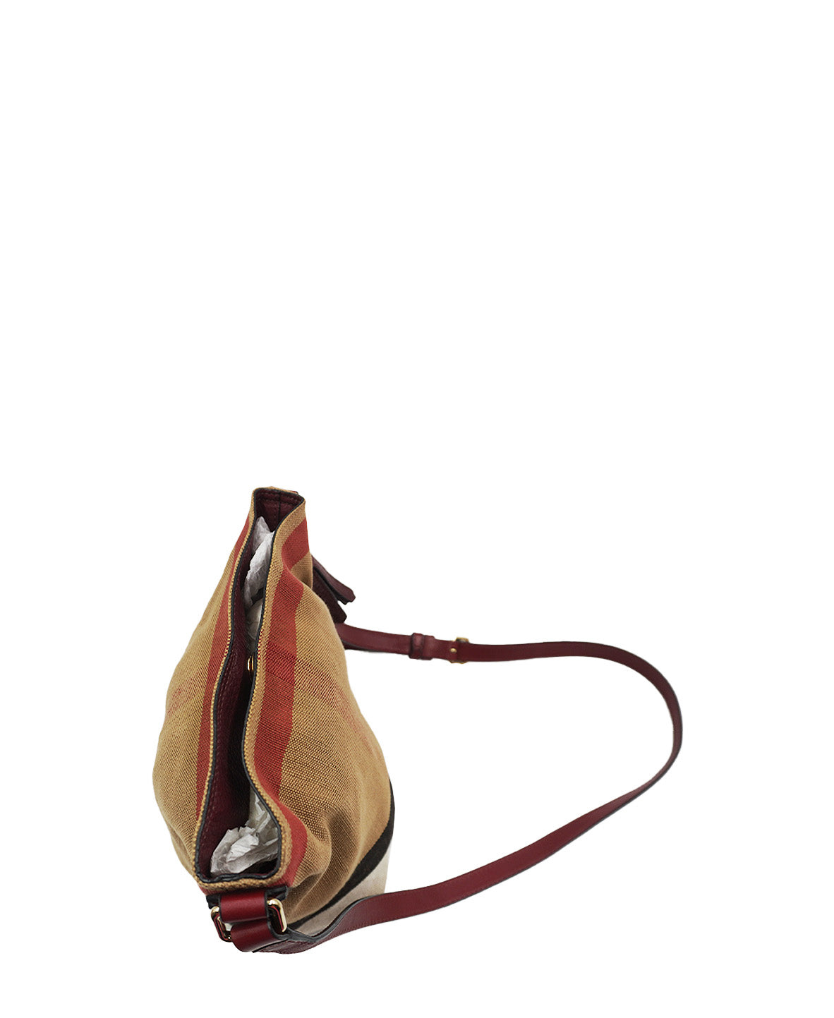 Small Ashby Handbag House Check Canvas Brown, Multicolor