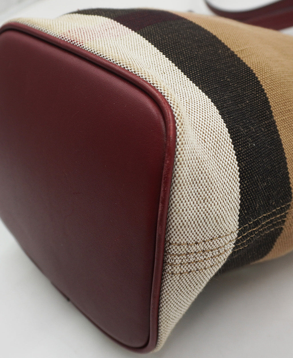 Small Ashby Handbag House Check Canvas Brown, Multicolor