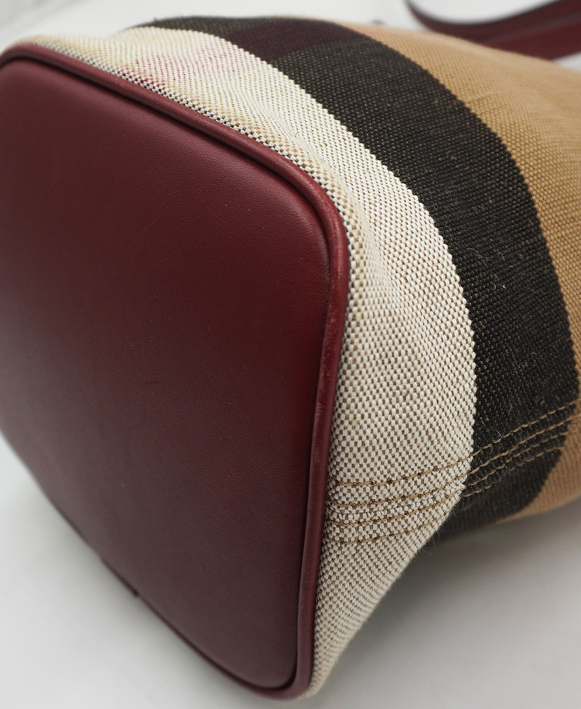 Small Ashby Handbag House Check Canvas Brown, Multicolor