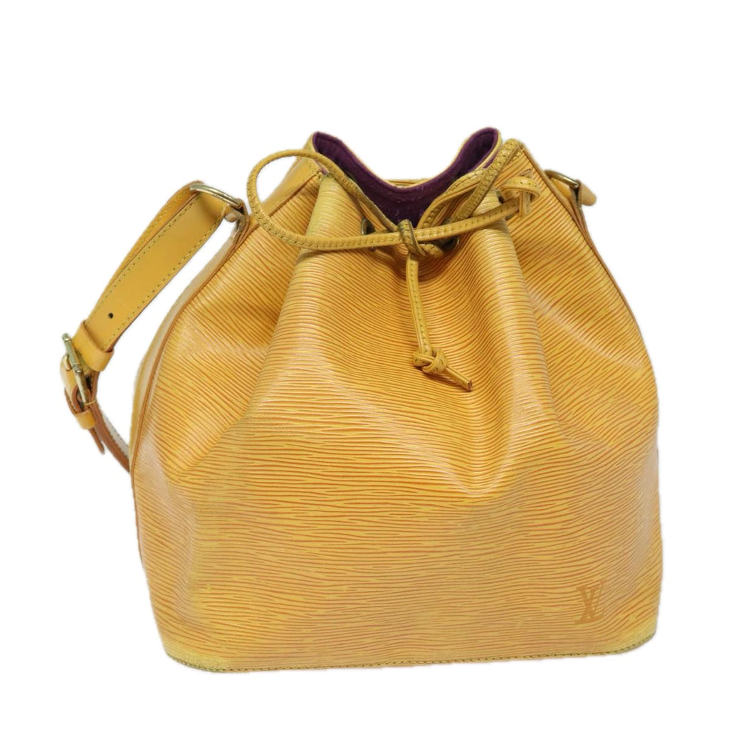 Louis Vuitton Epi Petit Noe Shoulder Bag Tassili Yellow