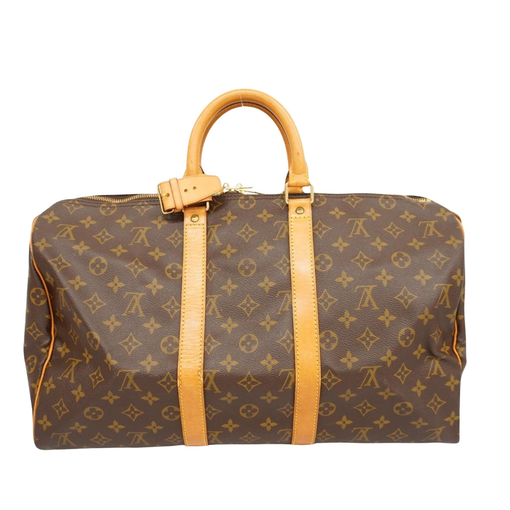 Louis Vuitton Keepall 45  Canvas Travel Bag ()