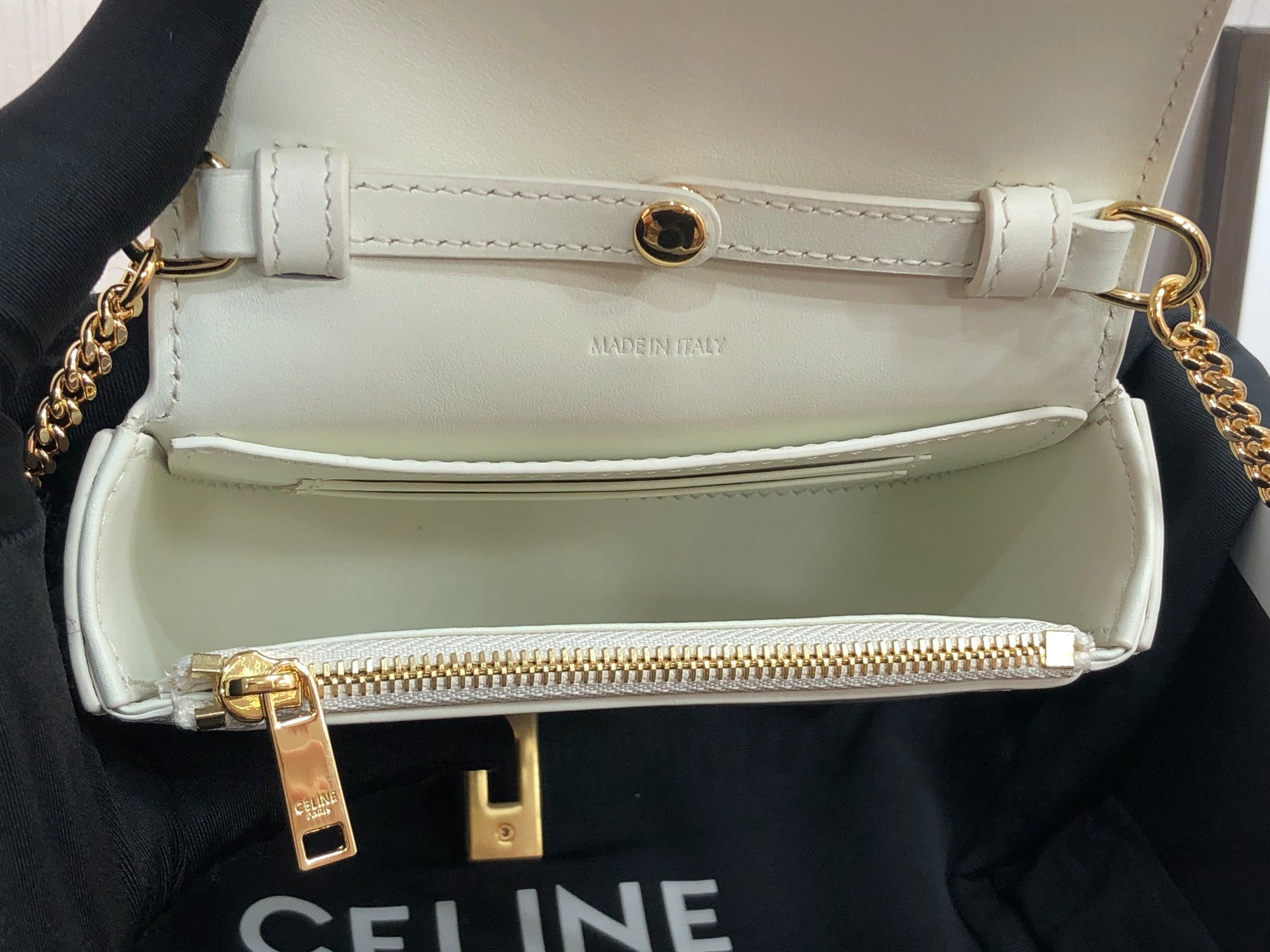 GLAMI Small Bowling Bag White For Women 5.5in/14cm