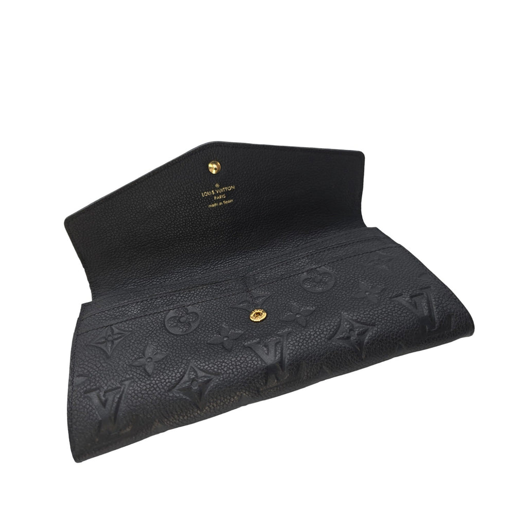 Louis Vuitton Monogram Empreinte Sarah Wallet w/ Pochette