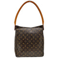 Louis Vuitton Looping Gm  Canvas Shopper Bag ()