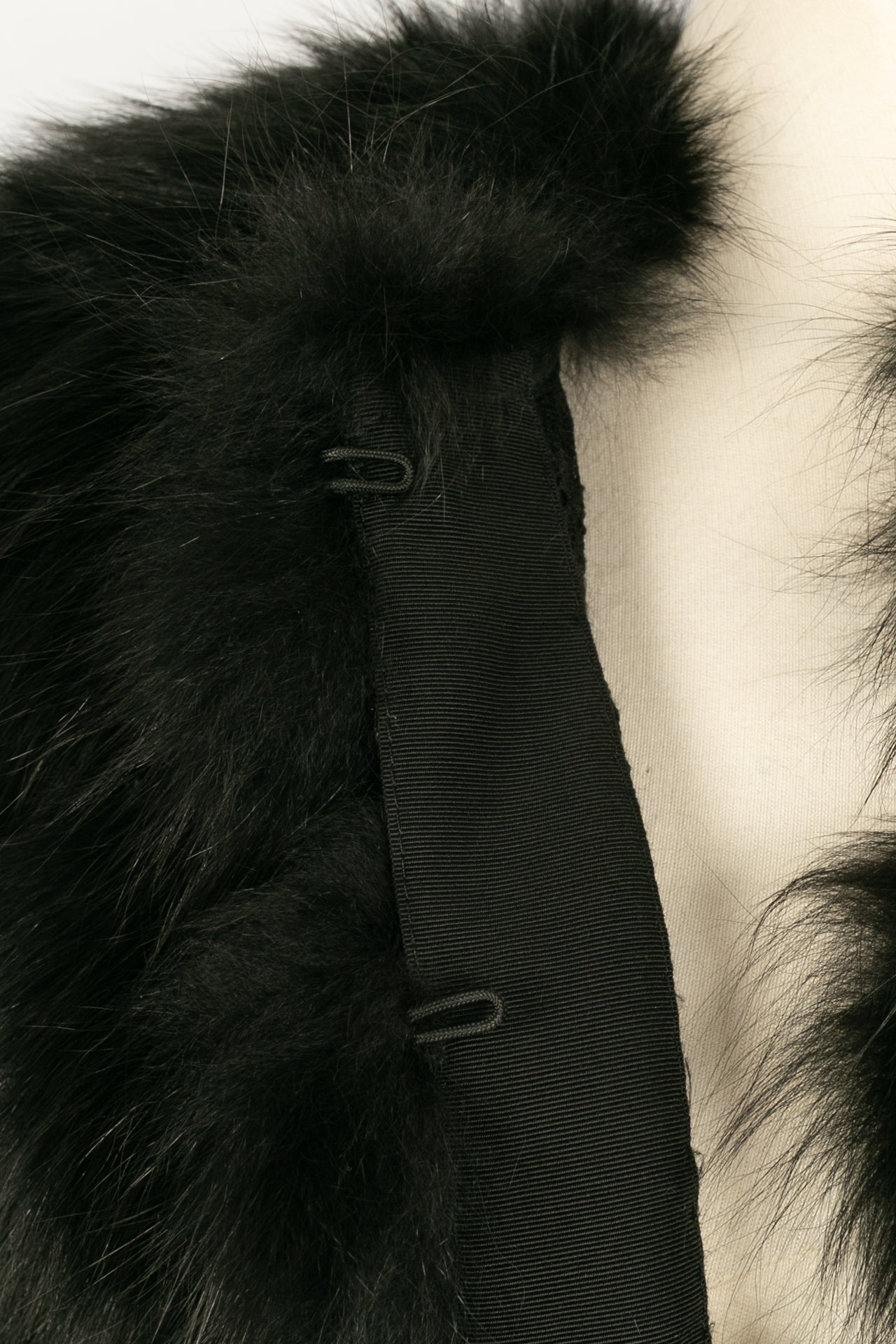 Veste en renard Elie Saab Automne 2016