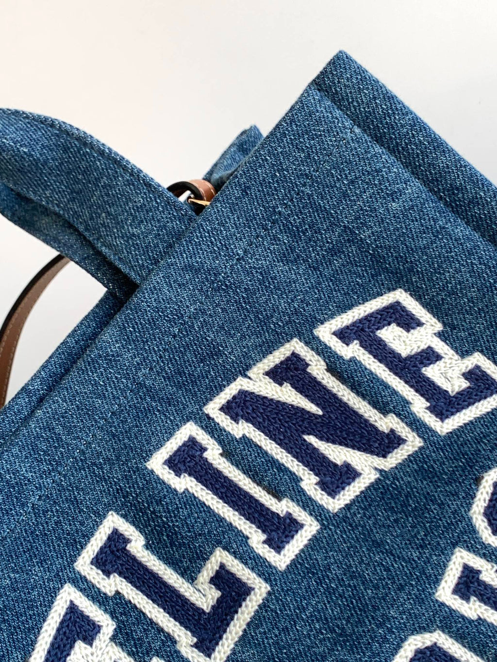 GLAMI Small Denim Tote For Women 11.4in/29cm