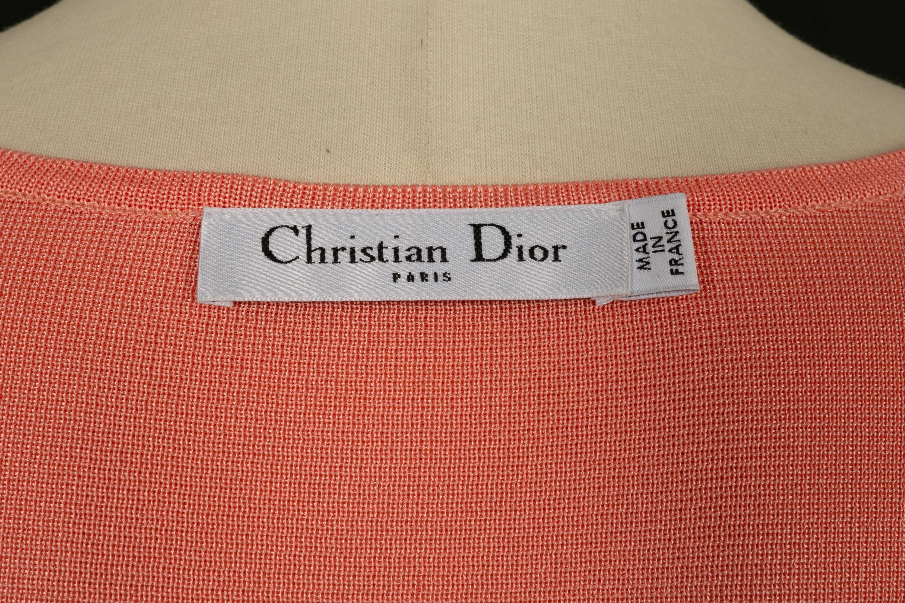 Haut / Twin set rose orangÃƒÆ’Ã‚Â© Dior