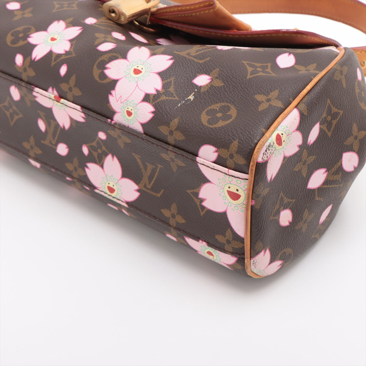 Louis Vuitton Monogram Cherry Blossom Socket Retriever PM M92012