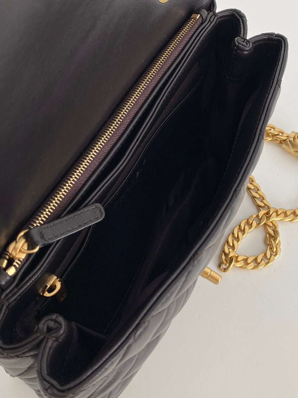 CHLSmall Flap Bag Black For Women, Women’s Bags 8.7in/22cm