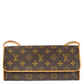 Louis Vuitton 2000 Pochette Twin GM Monogram M51852
