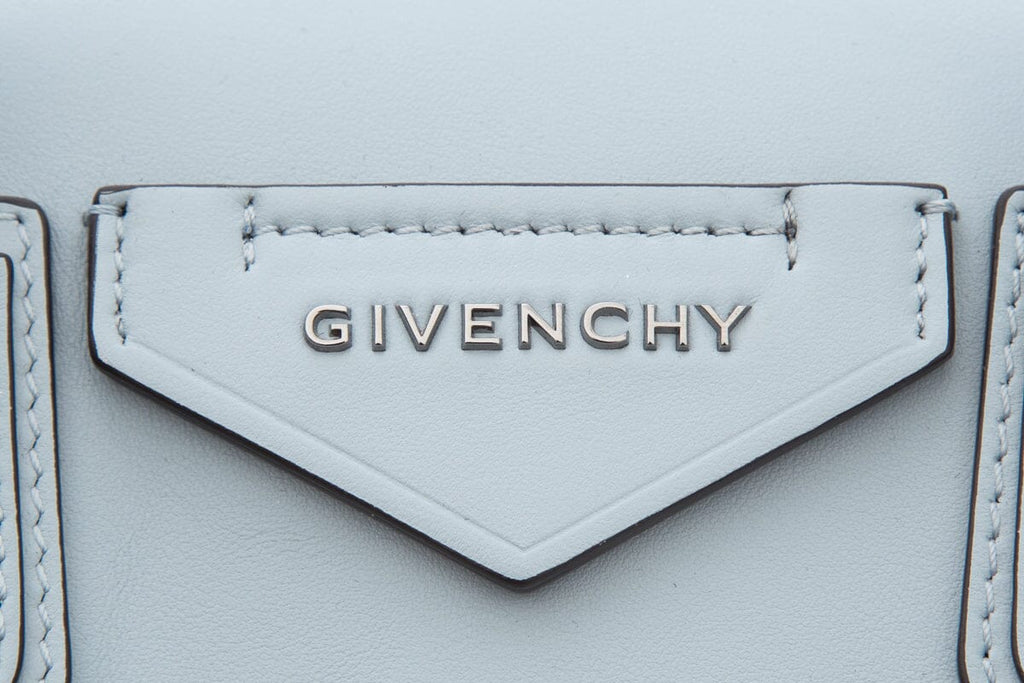 Givenchy Blue Calfskin Soft Antigona Handbag
