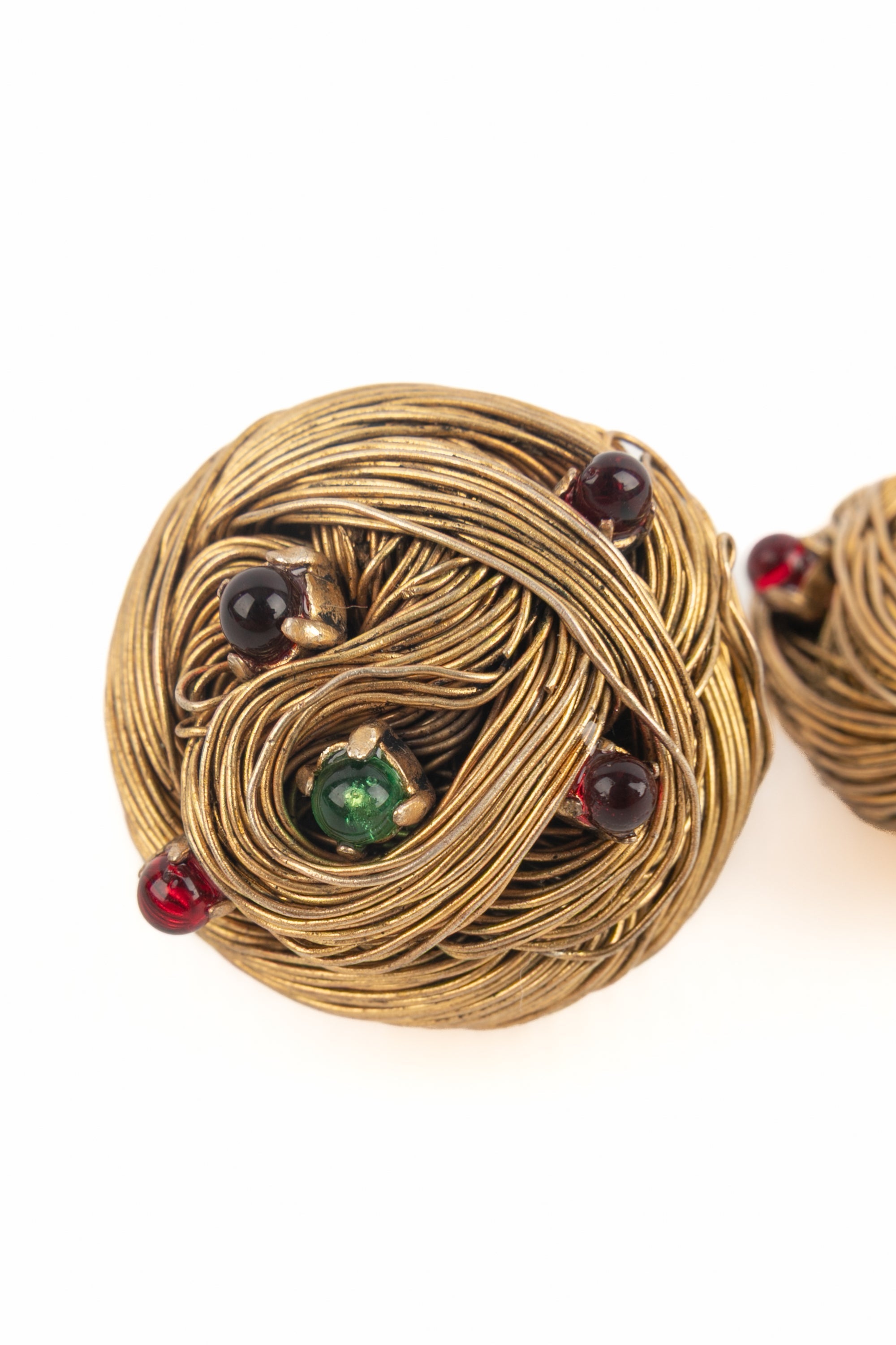 Boucles d'oreilles Chanel Haute Couture