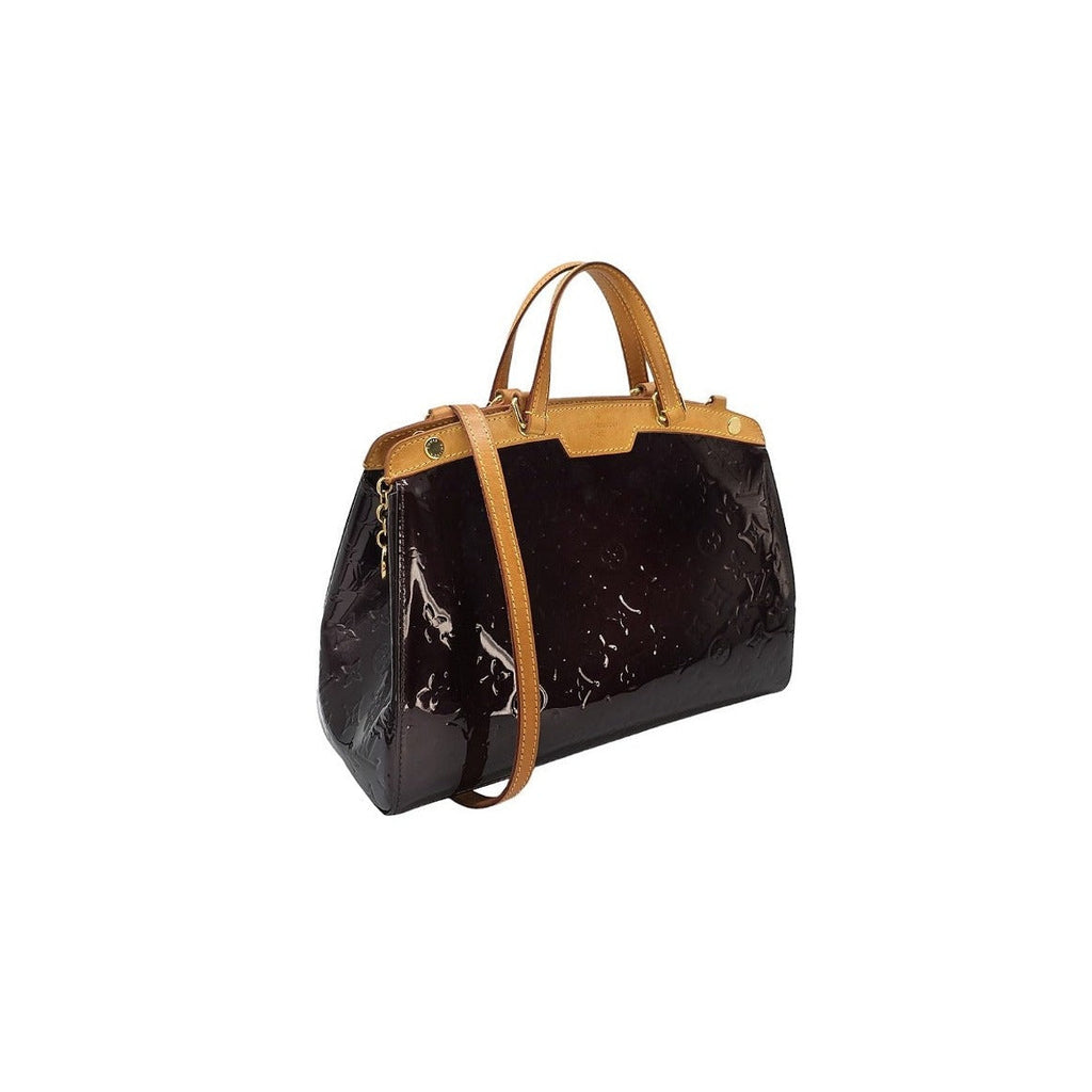Louis Vuitton Monogram Vernis Brea MM Satchel