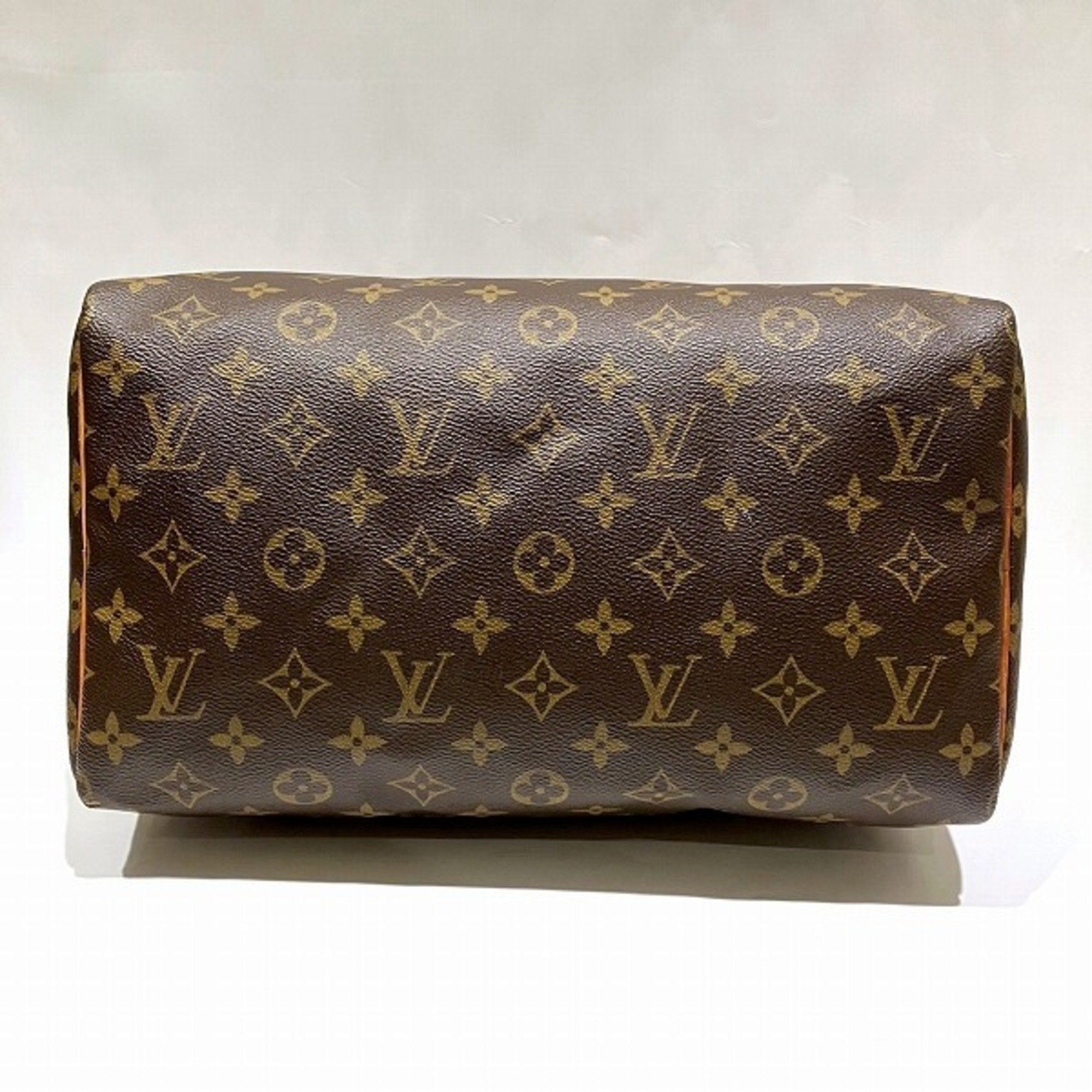 Louis Vuitton Speedy 30  Canvas Tote Bag ()