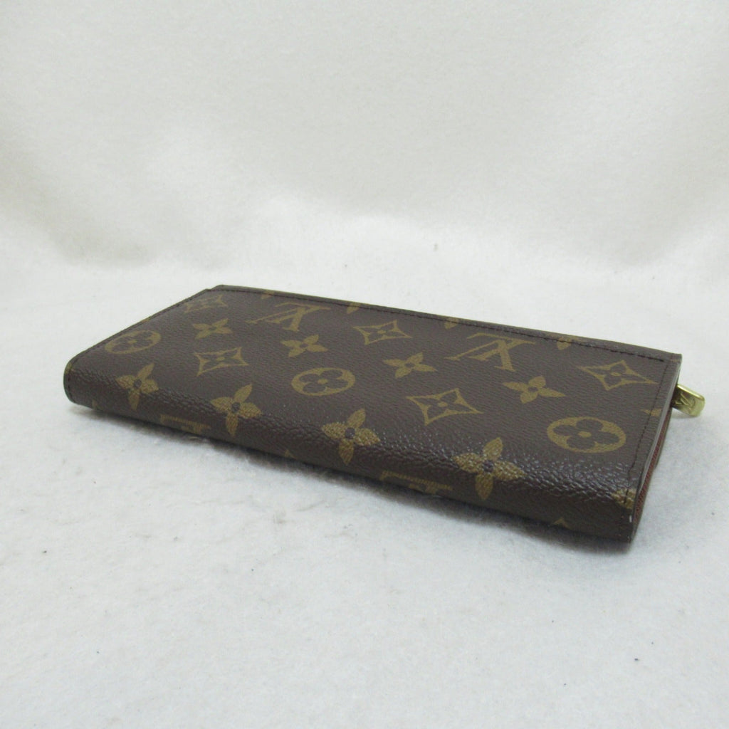 Louis Vuitton Portefolio Sarah Two Fold Wallet Two Folded Wallet Two Folded Wallet PVC  Canvas   Brown M60531