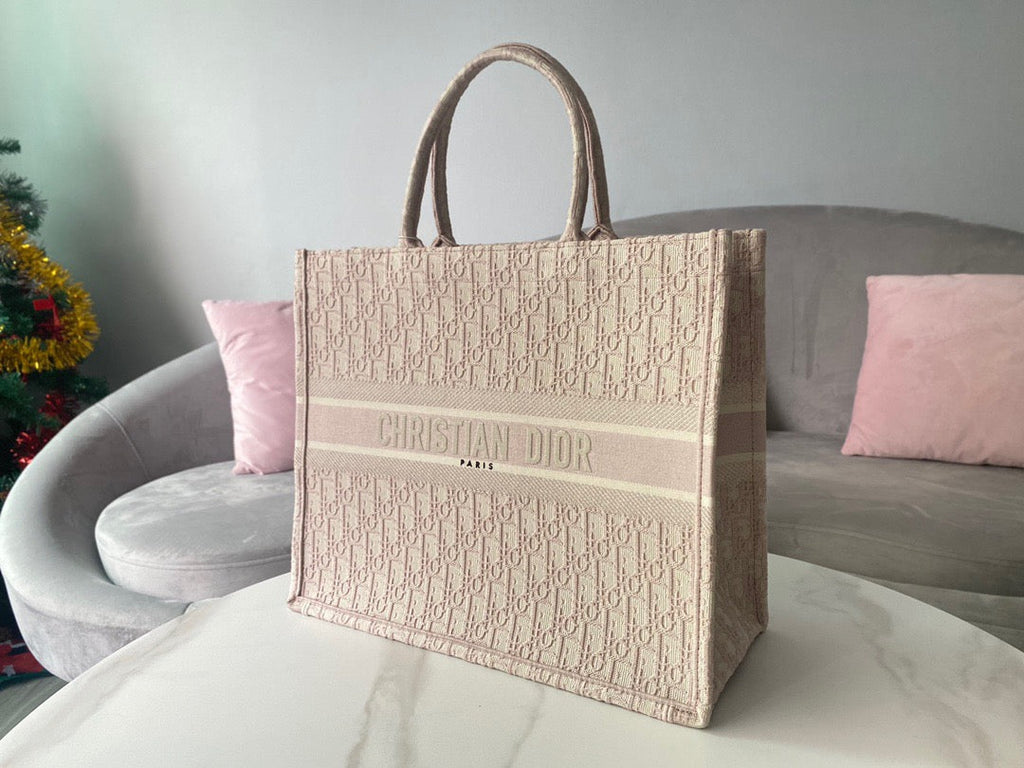 GLAMI Large Book Tote Pink, For Women, WomenÃ¢â‚¬â„¢s Handbags 16.5in/42cm CD