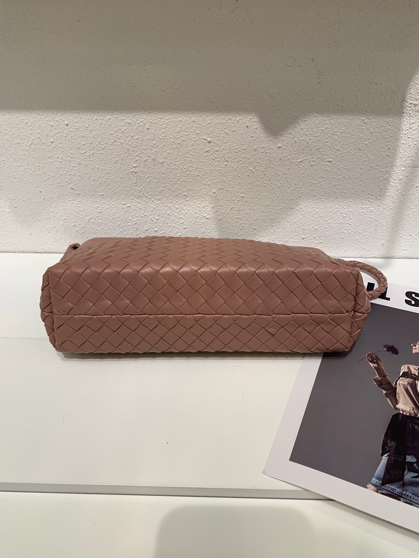 GLAMI Clutch Bag Brown, For Women, Bags 9.8in/25cm