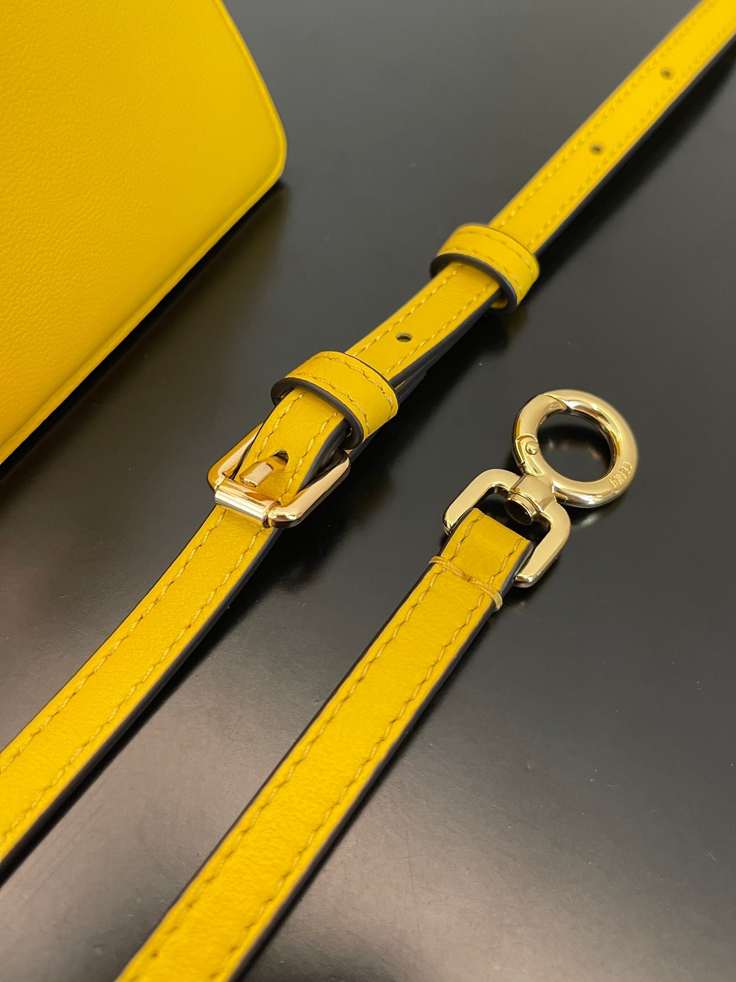 FI GlamI ISeeU Petite Yellow Micro Bag For Woman 11cm/4.5in