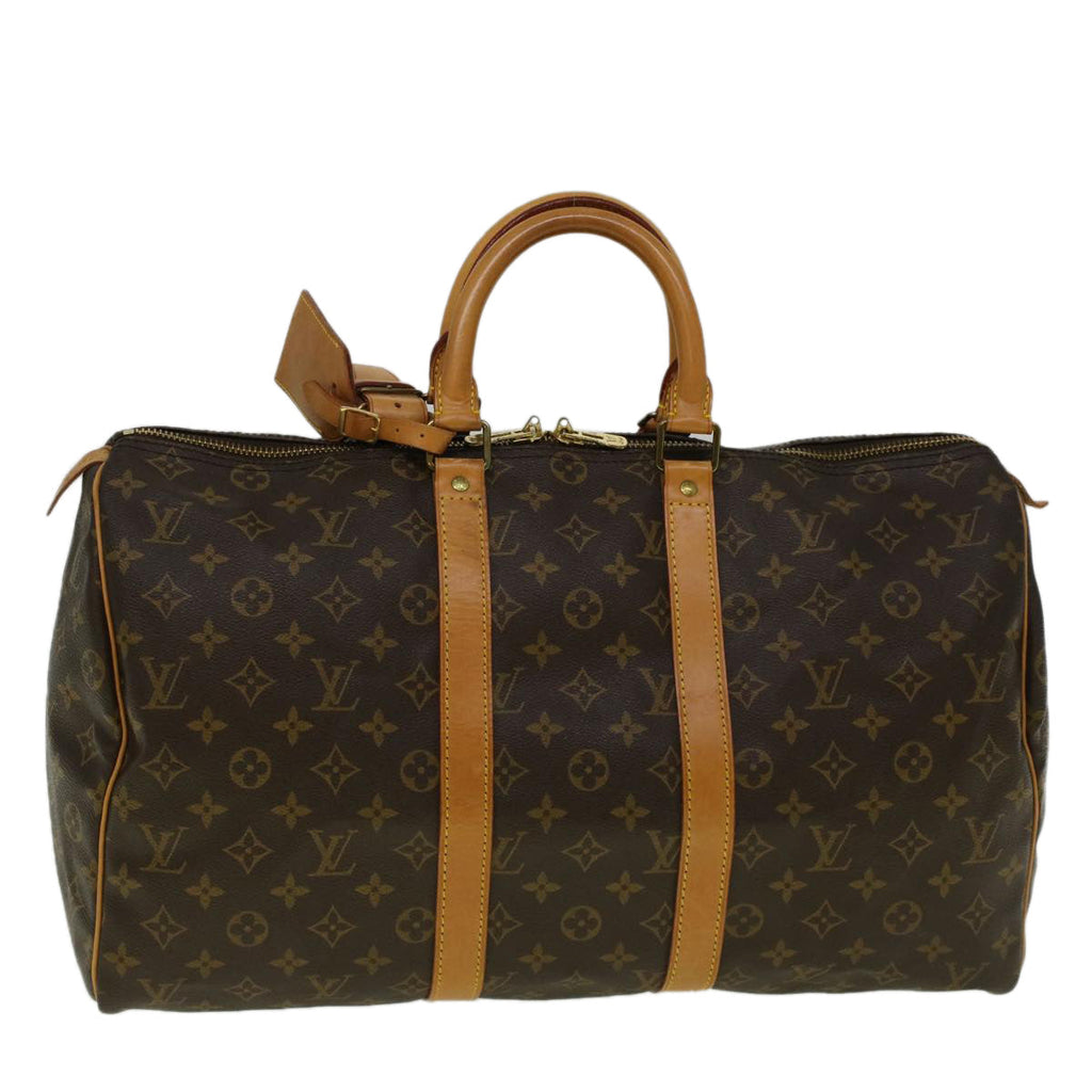 Louis Vuitton Keepall 45  Canvas Travel Bag ()