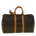 Louis Vuitton Keepall 45  Canvas Travel Bag ()