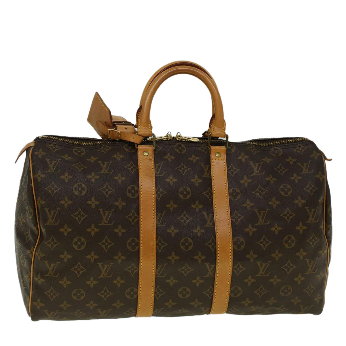 Louis Vuitton Keepall 45  Canvas Travel Bag ()