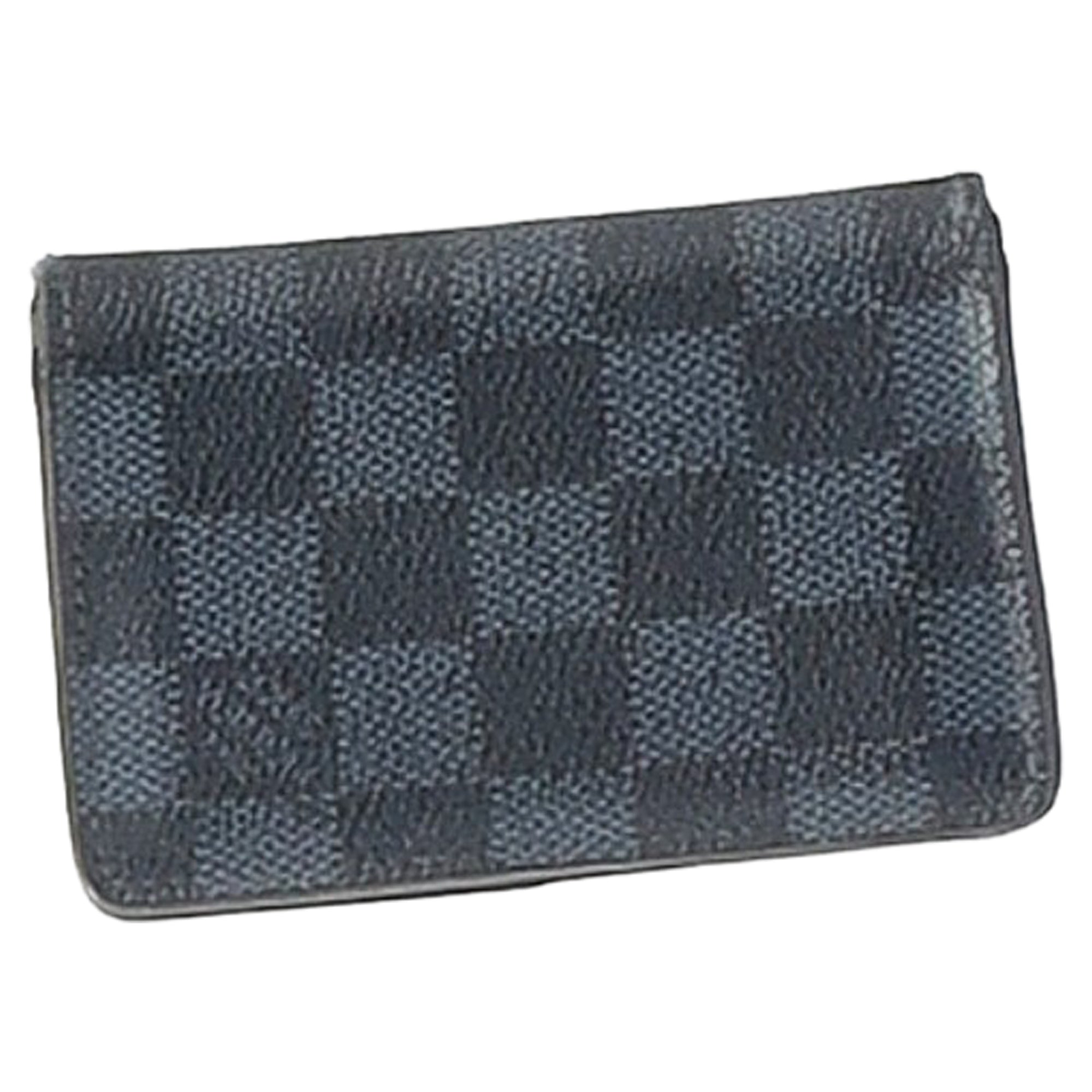 Louis Vuitton Damier Pocket Organizer in Black Coated Canvas