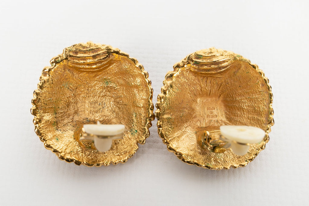 Boucles d'oreilles strassÃƒÆ’Ã‚Â©es Yves Saint Laurent