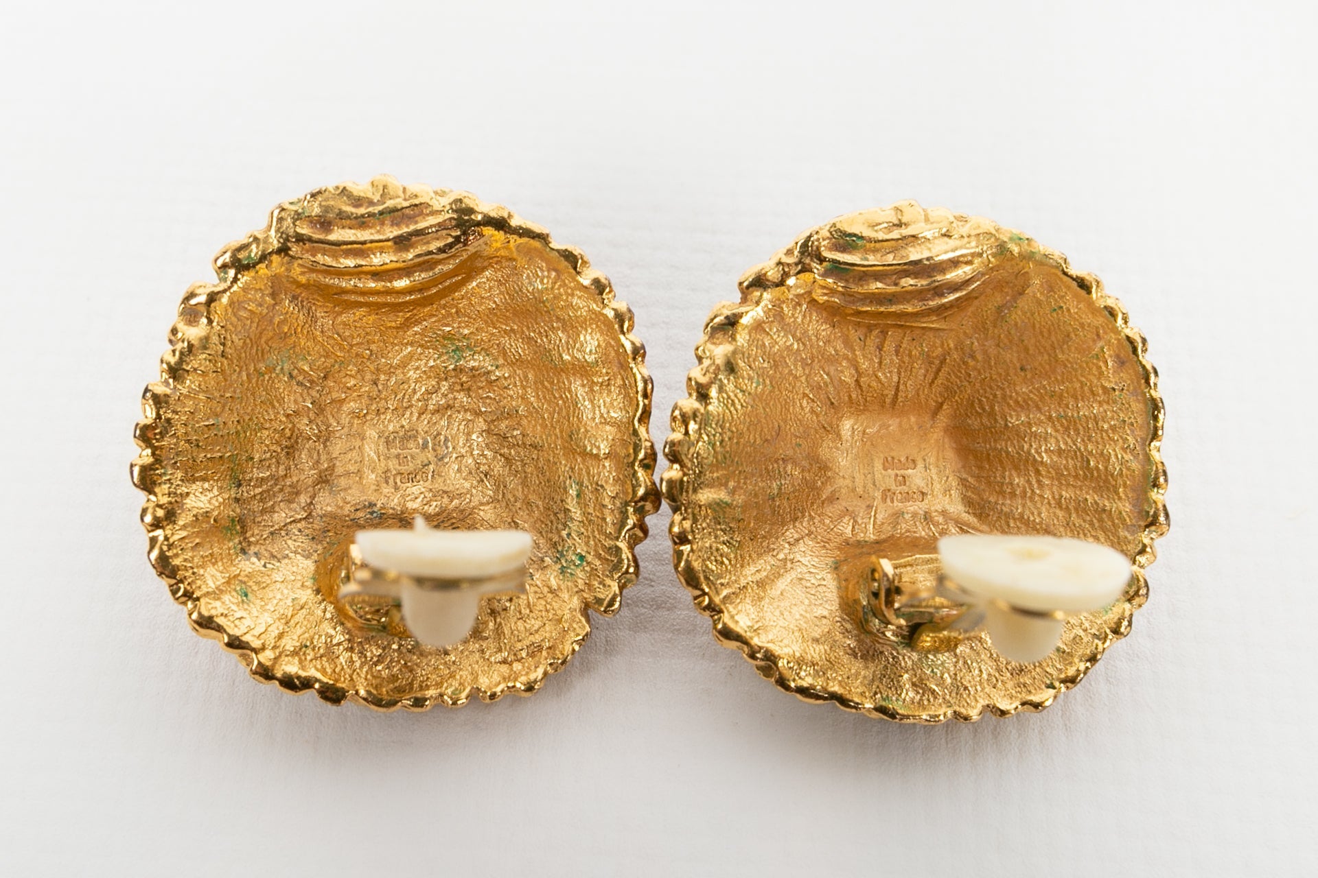 Boucles d'oreilles strassÃƒÆ’Ã‚Â©es Yves Saint Laurent