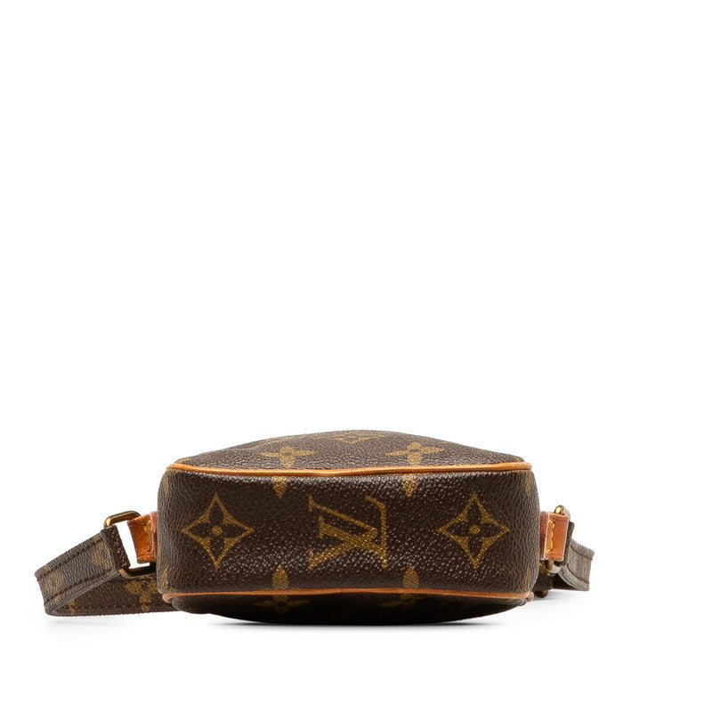 Louis Vuitton Monogram Mini Danube Shoulder Bag M45268 Brown PVC Leather  Louis Vuitton