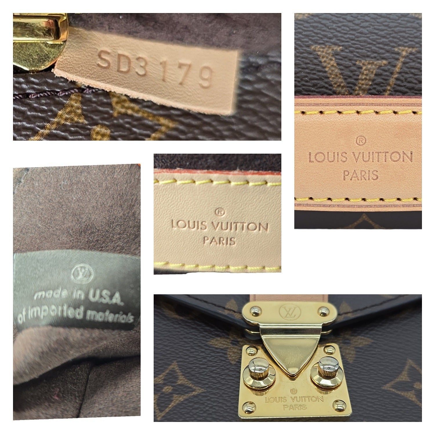 Louis Vuitton 2019 Monogram Canvas Pochette Metis Handbag