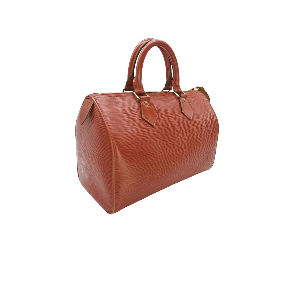 Louis Vuitton Vintage EPI Kenyan Brown Speedy 25 Bag