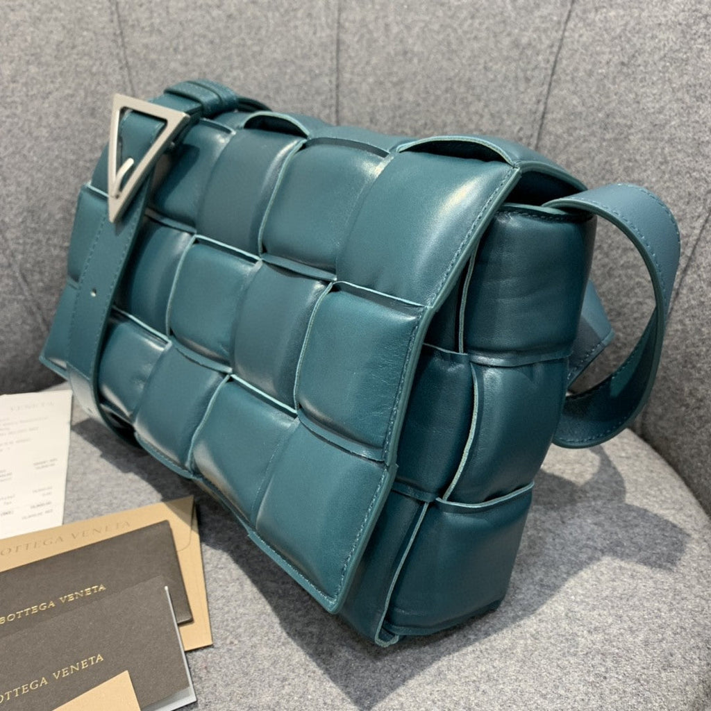GLAMI Padded Cassette Bag For Women 10.2in/26cm In Blue 591970VCQR13118