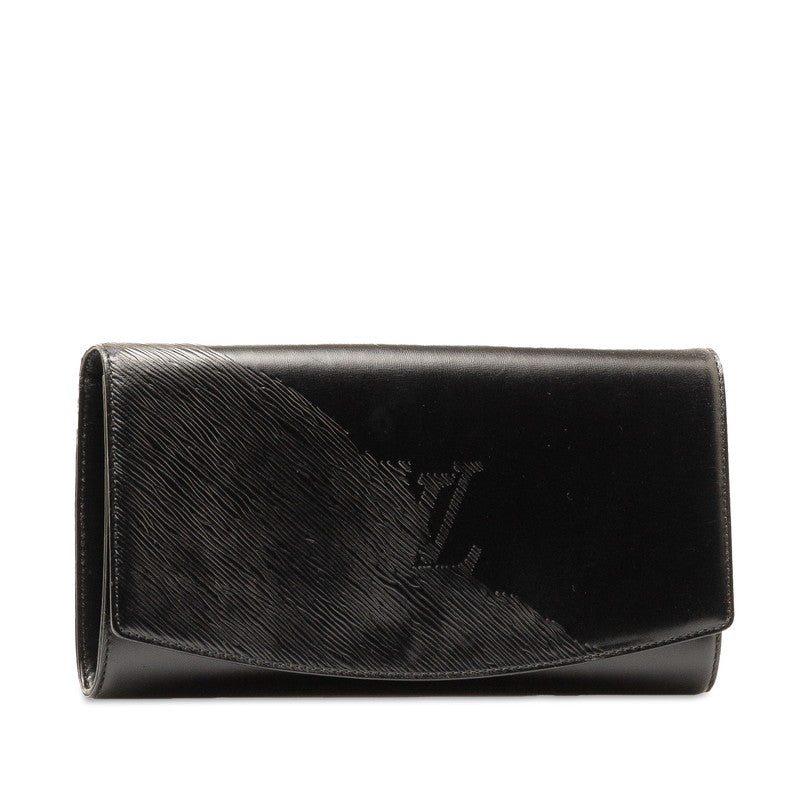 Louis Vuitton Opera Line e Backpack Clutch M63962 Noir Black Leather  Louis Vuitton